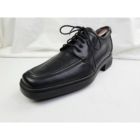 Donald Pliner Executive Dress Made In Italy Men Size 8 Black Leather Dress Shoes main image 10